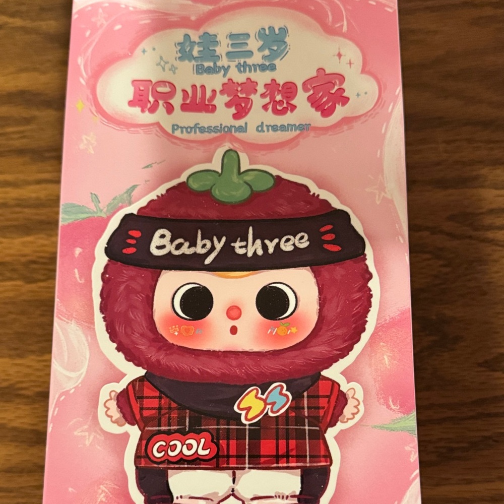 BB3 Baby Three Career Dreamer Plush /Blind box NEW